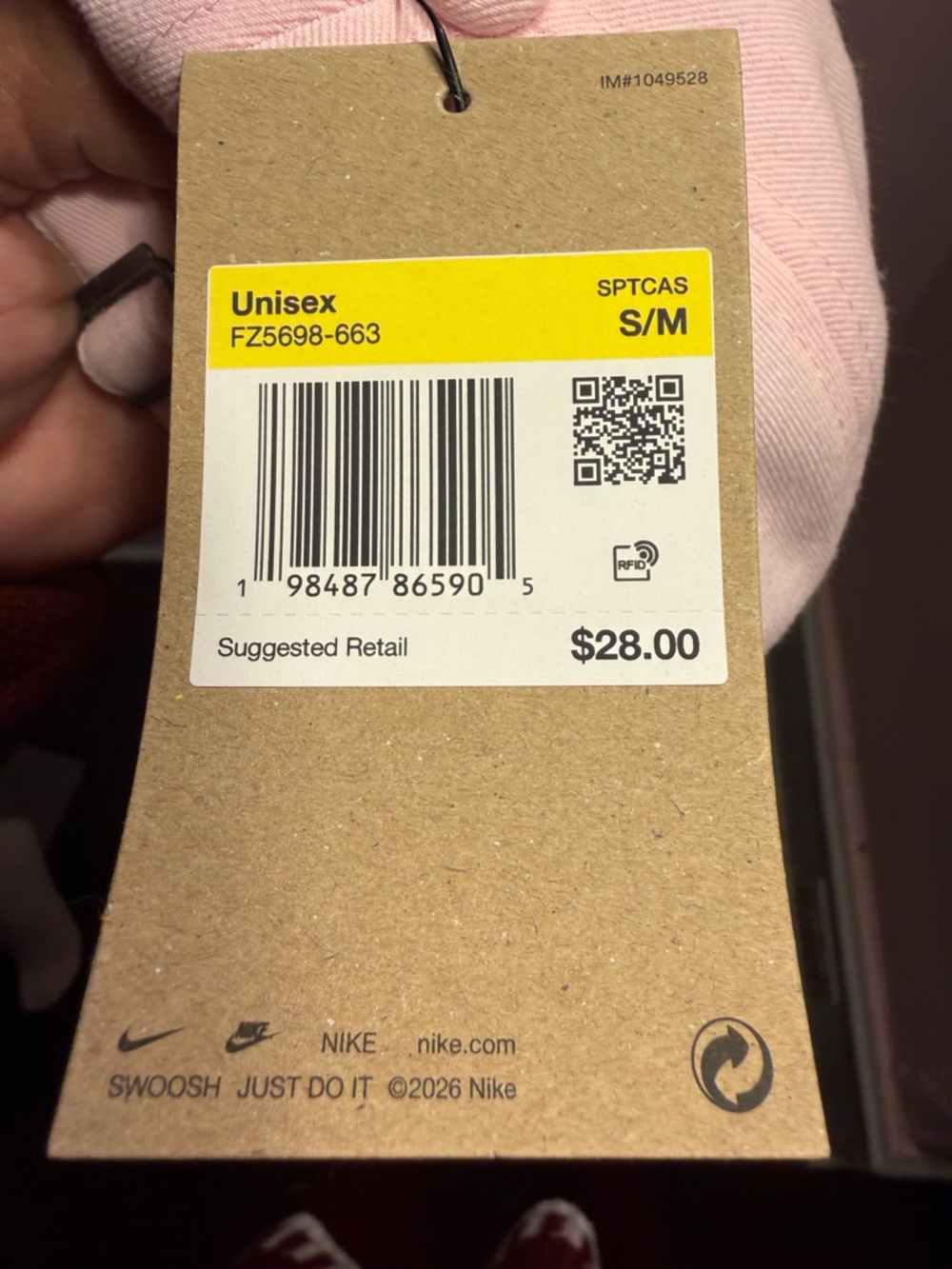 Pink Nike hat brand new - Picture 5 of 5